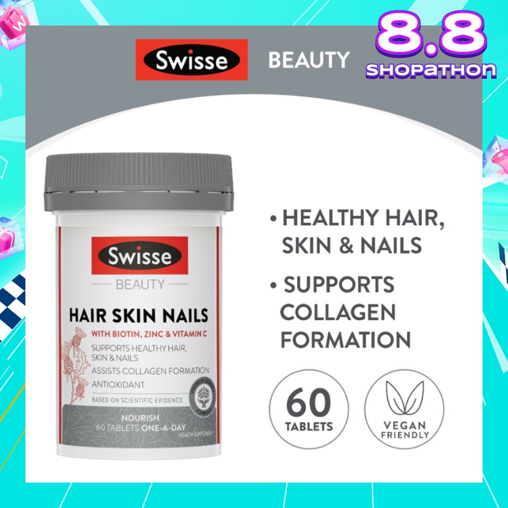 Ultiboost Hair Skin Nails Capsules 60s