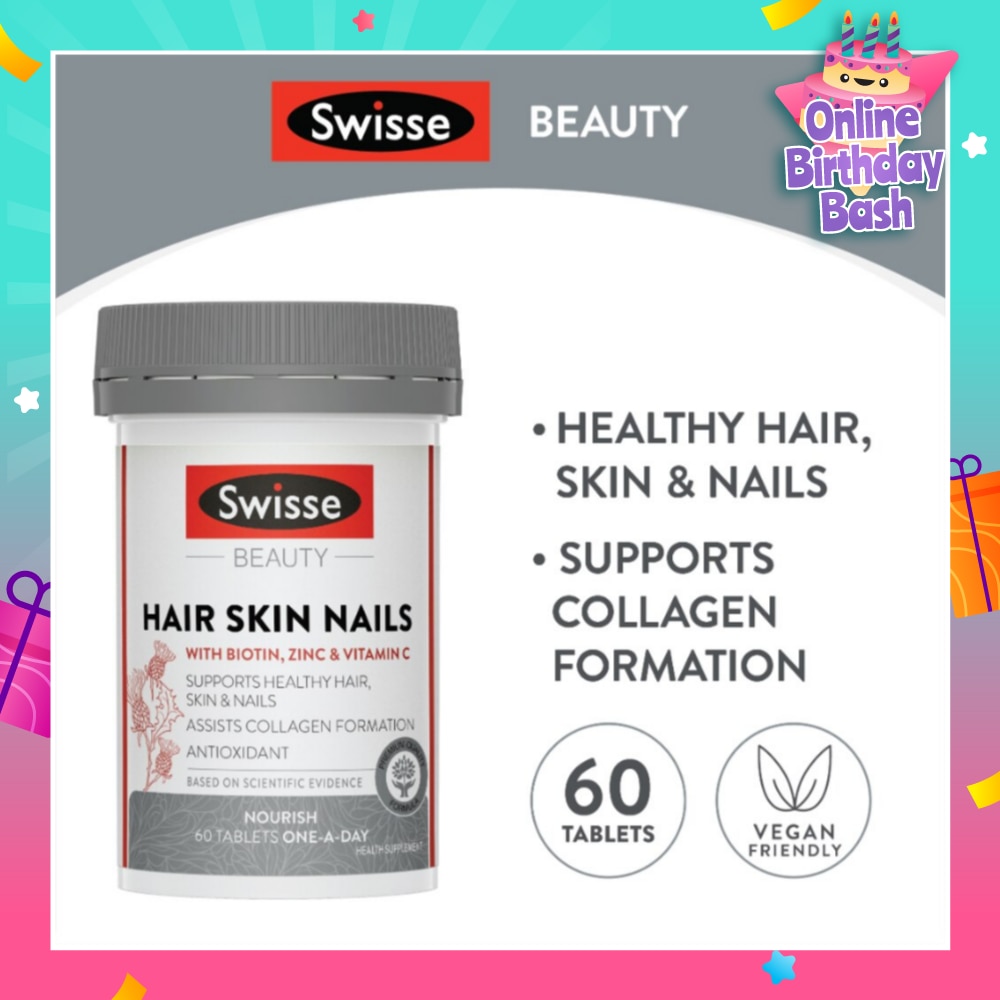 Ultiboost Hair Skin Nails Capsules 60s