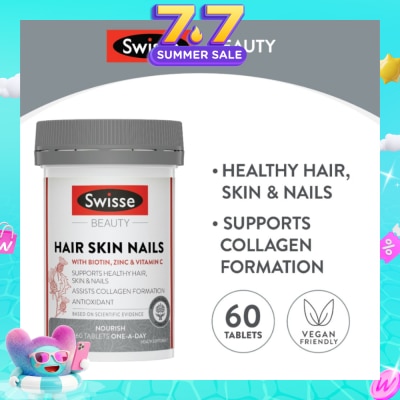 SWISSE - Ultiboost Hair Skin Nails Capsules 60s