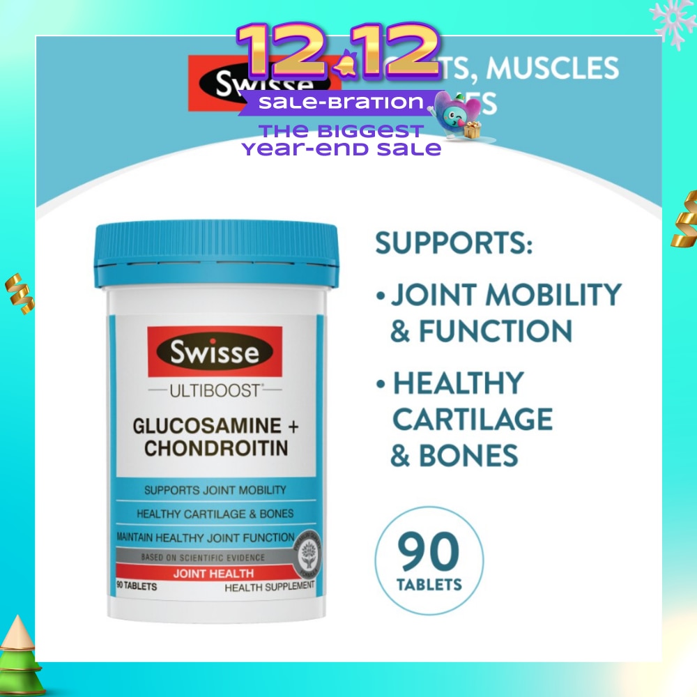 Ultiboost Glucosamine + Chondroitin Tablets 90s