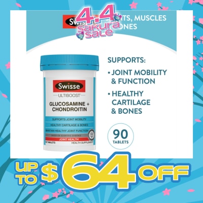 SWISSE - Ultiboost Glucosamine + Chondroitin Tablets 90s