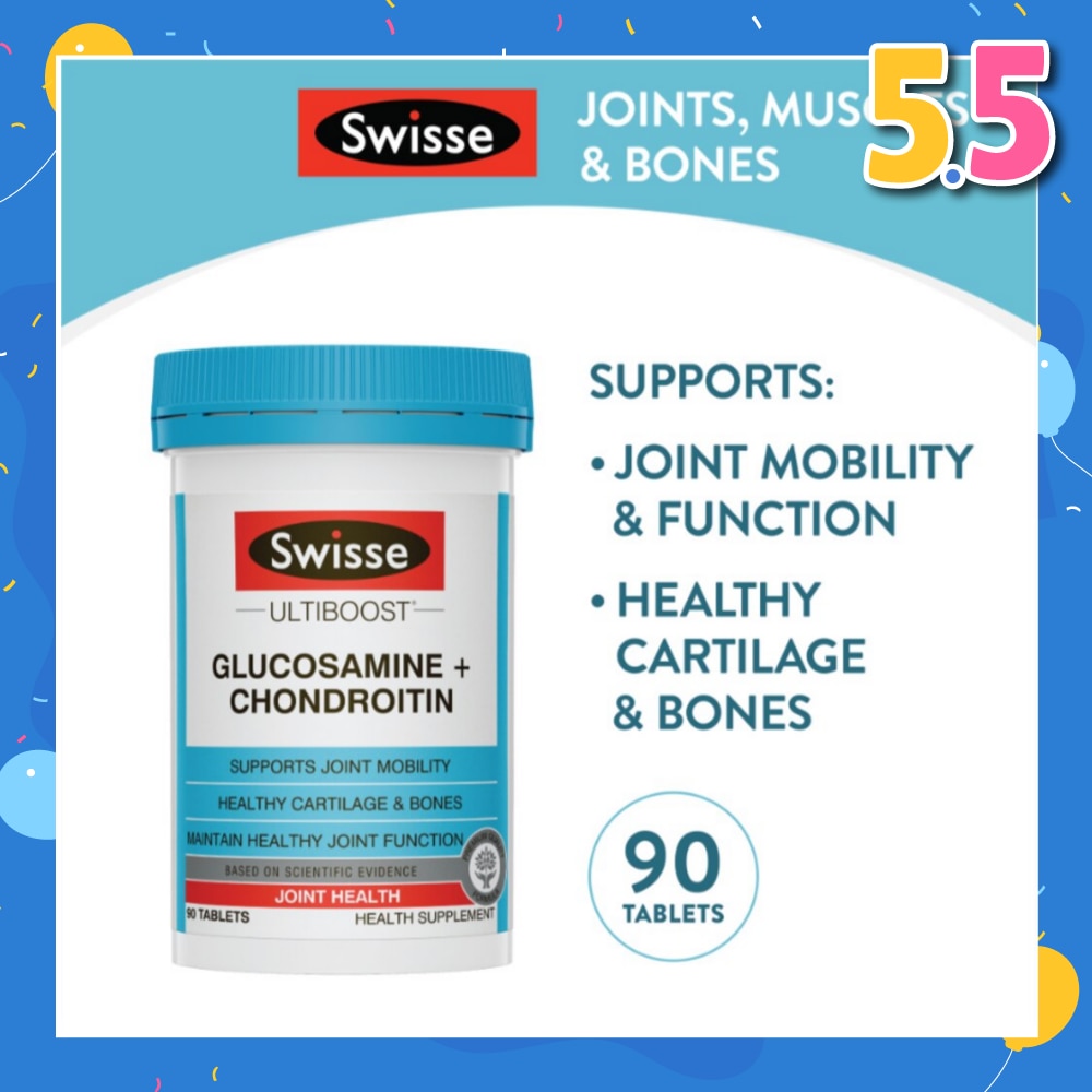 Ultiboost Glucosamine + Chondroitin Tablets 90s