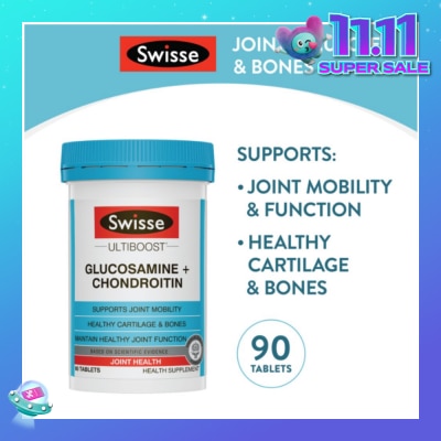 SWISSE Ultiboost Glucosamine + Chondroitin Tablets 90s