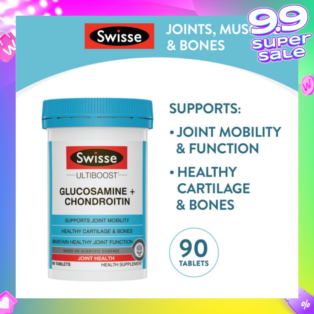 Ultiboost Glucosamine + Chondroitin Tablets 90s