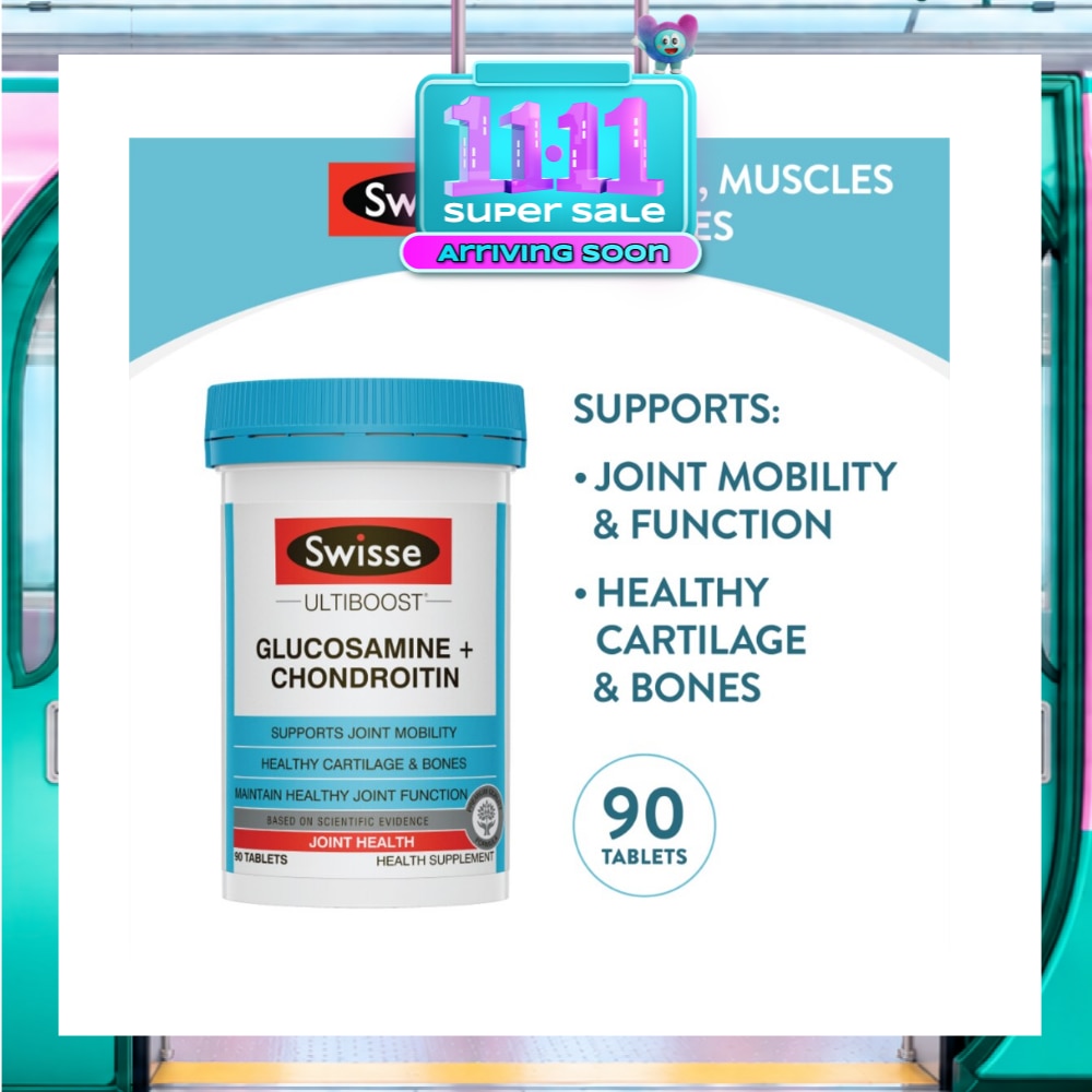 Ultiboost Glucosamine + Chondroitin Tablets 90s image