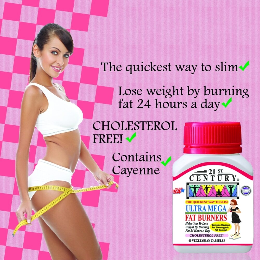 Ultra Mega Fat Burners Vegetarian Cholesterol Free Capsules ( Prevent Excess Fat in Liver) 60s