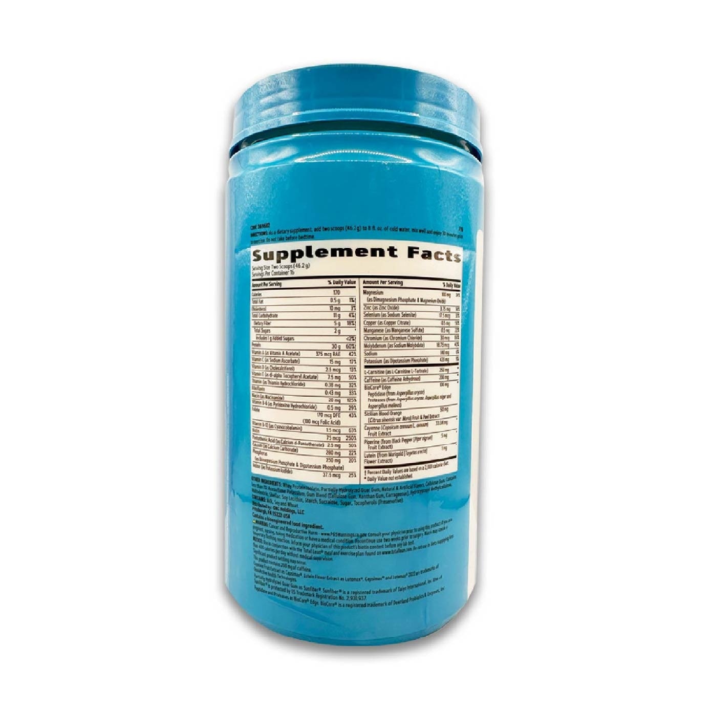 Total Lean Burn Chocolate Fudge Shake + Peanut Butter Pie Protein Bar Bundle Set 1s