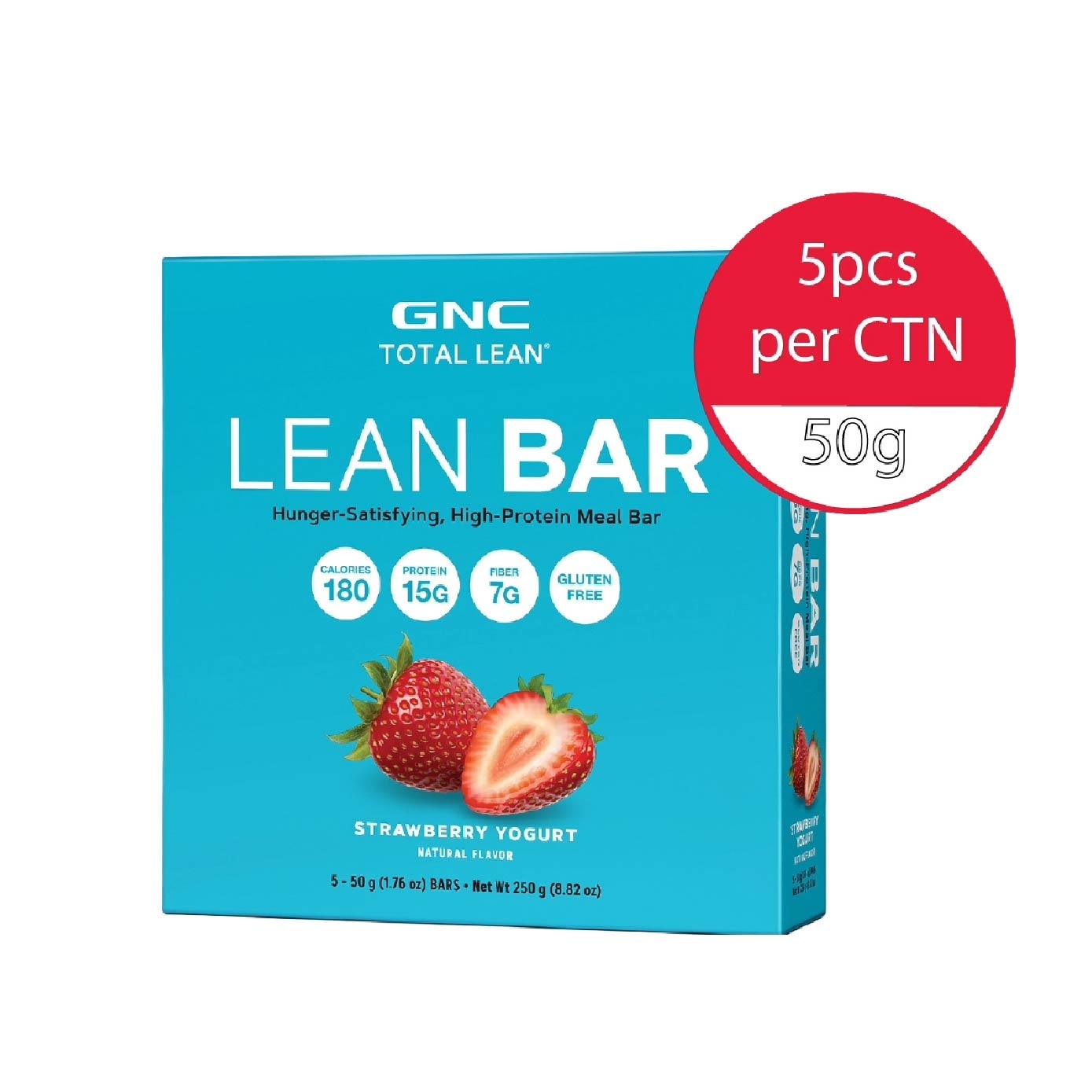 Total Lean Vanilla Shake + Strawberry Yogurt Protein Bar Bundle Set 1s