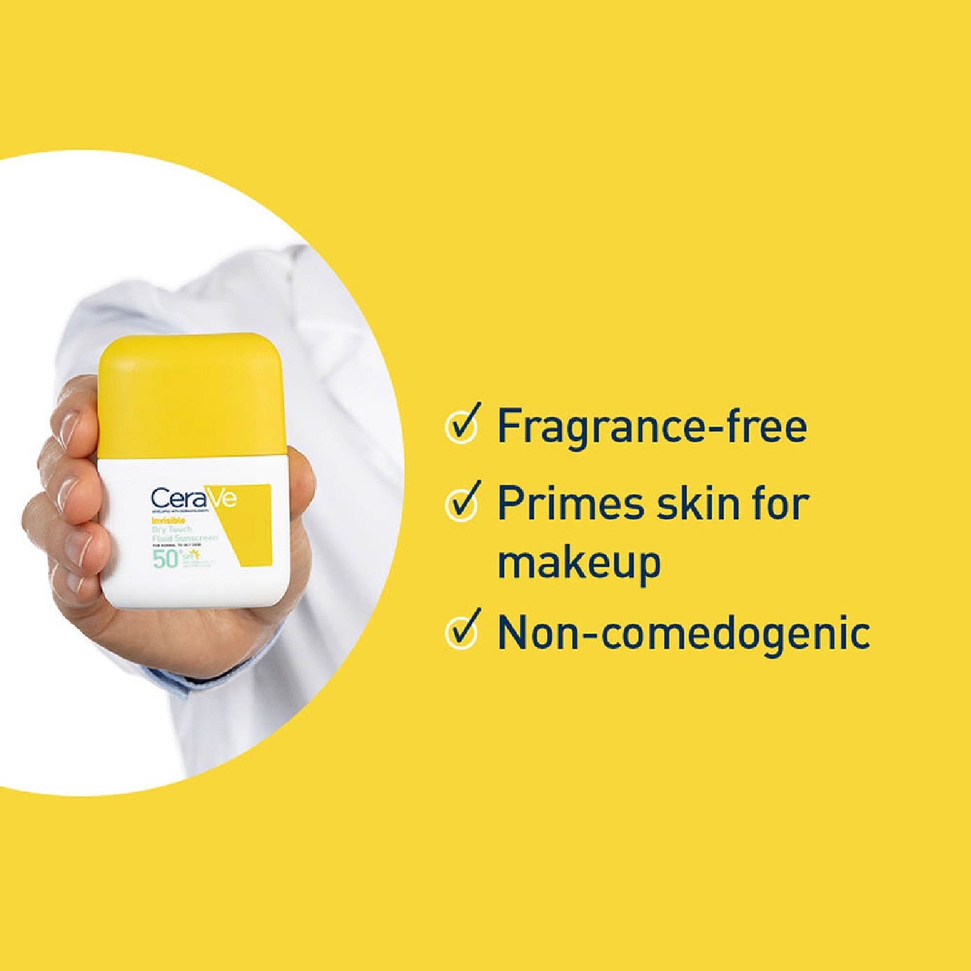 Invisible Dry Touch Fluid Sunscreen 50ml