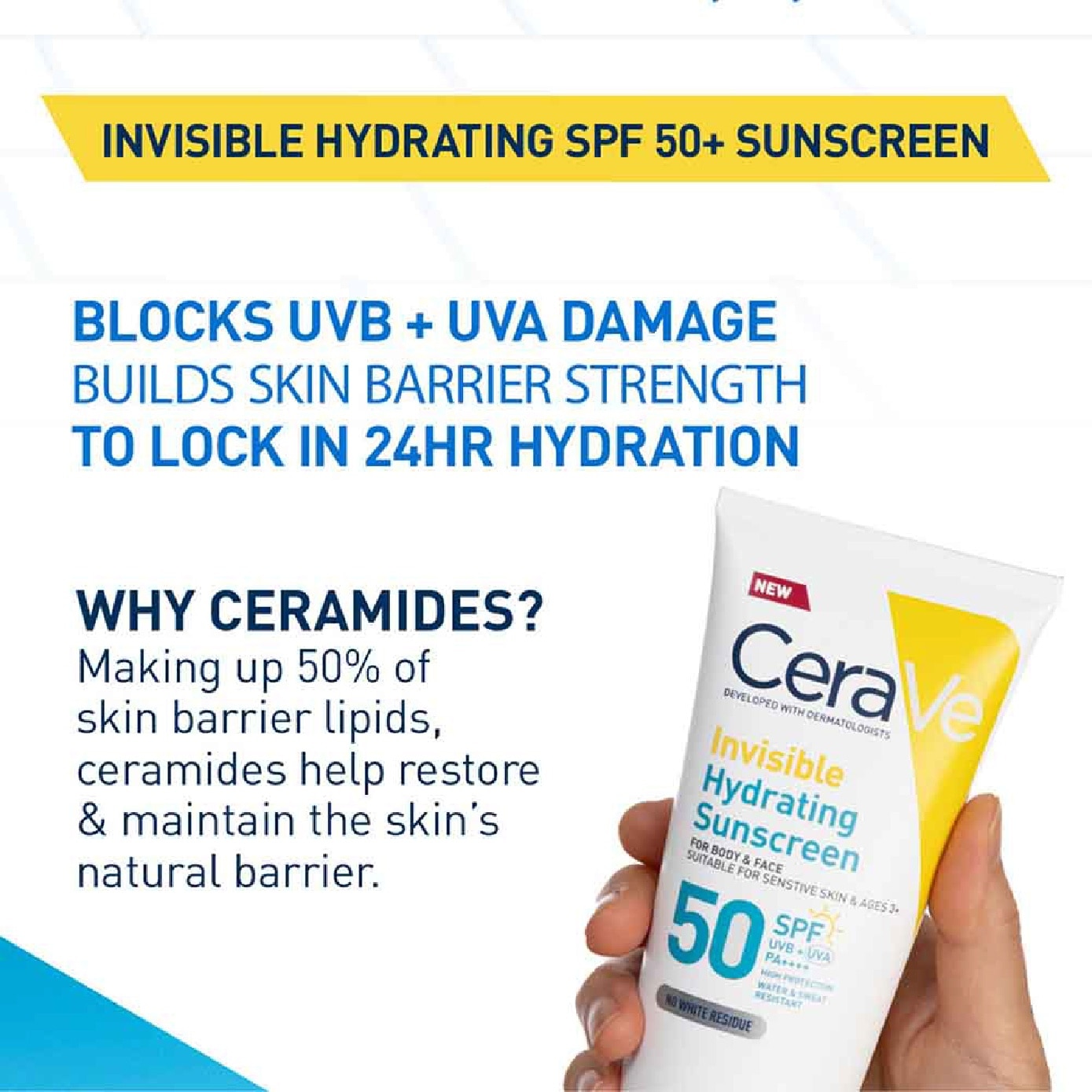 Hydrating Sunscreen SPF50+ 75ml
