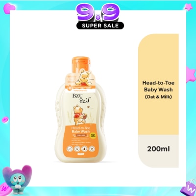 BZU BZU - Head-to-Toe Oat & Milk Body Wash 200ml image