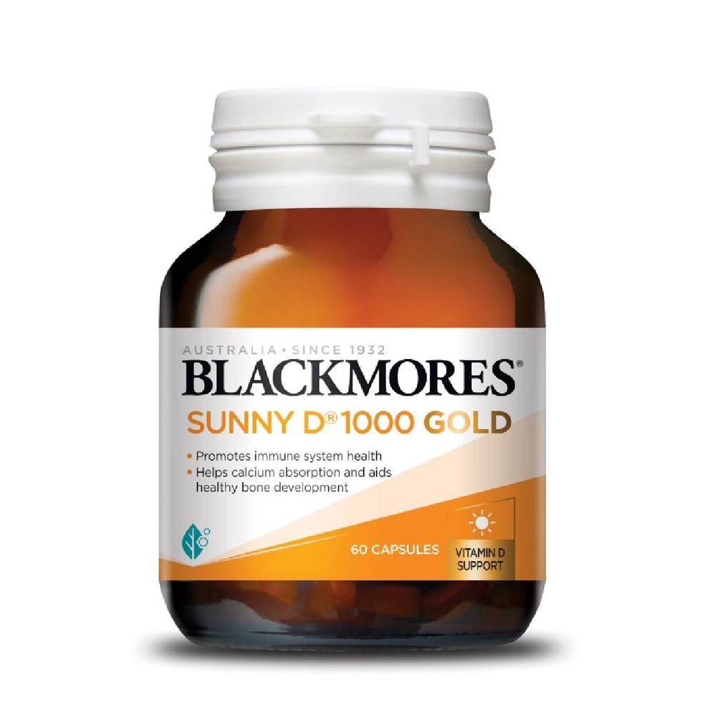 Blackmores Sunny D 1000 Gold Capsules 60s