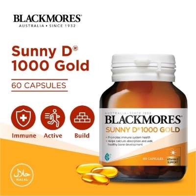 BLACKMORES Blackmores Sunny D 1000 Gold Capsules 60s