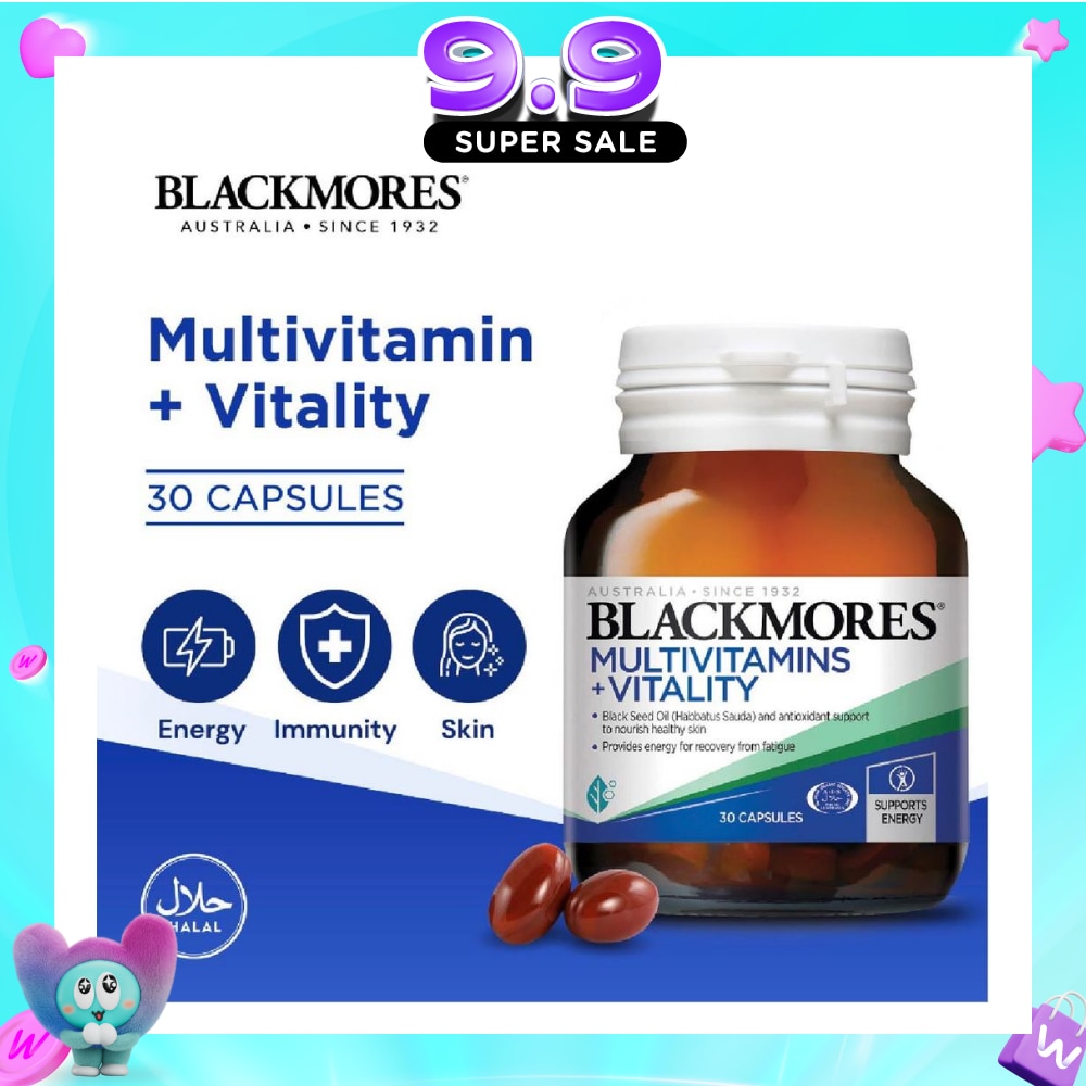 Multivitamins + Vitality Capsules 30s<BR> image