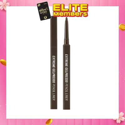 CLIO Extreme Gelpresso Pencil Liner 001 Black Brown 3.5g