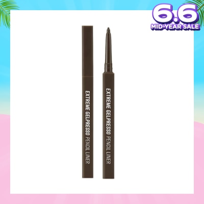 CLIO Extreme Gelpresso Pencil Liner 001 Black Brown 3.5g