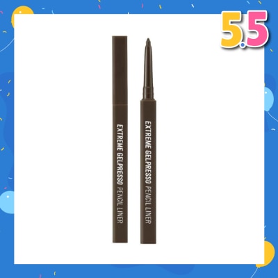 CLIO Extreme Gelpresso Pencil Liner 001 Black Brown 3.5g