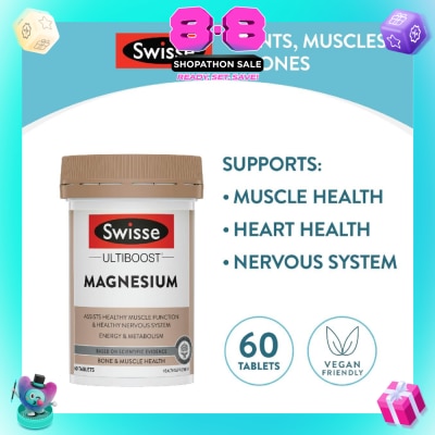 SWISSE - Ultiboost Magnesium 60 tabs