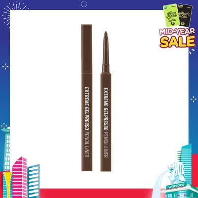 CLIO Extreme Gelpresso Pencil Liner 002 Deep Brown 3.5g
