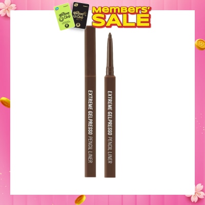 CLIO Extreme Gelpresso Pencil Liner 002 Deep Brown 3.5g