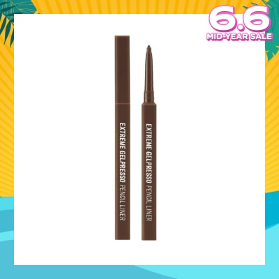 CLIO Extreme Gelpresso Pencil Liner 002 Deep Brown 3.5g