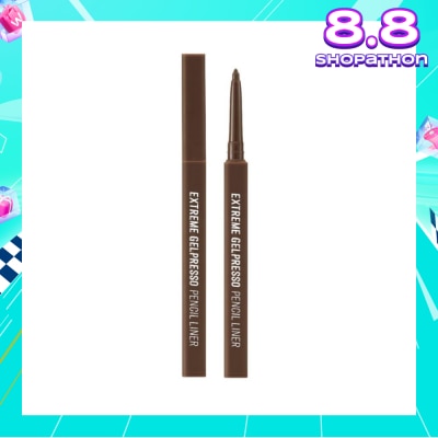 CLIO Extreme Gelpresso Pencil Liner 002 Deep Brown 3.5g