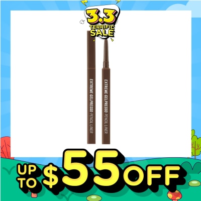 CLIO Extreme Gelpresso Pencil Liner 002 Deep Brown 3.5g