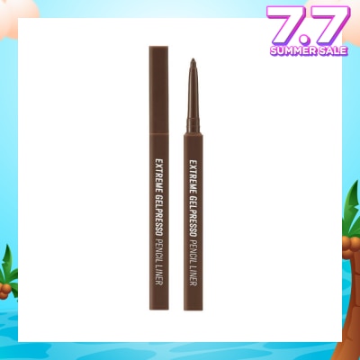 CLIO Extreme Gelpresso Pencil Liner 002 Deep Brown 3.5g