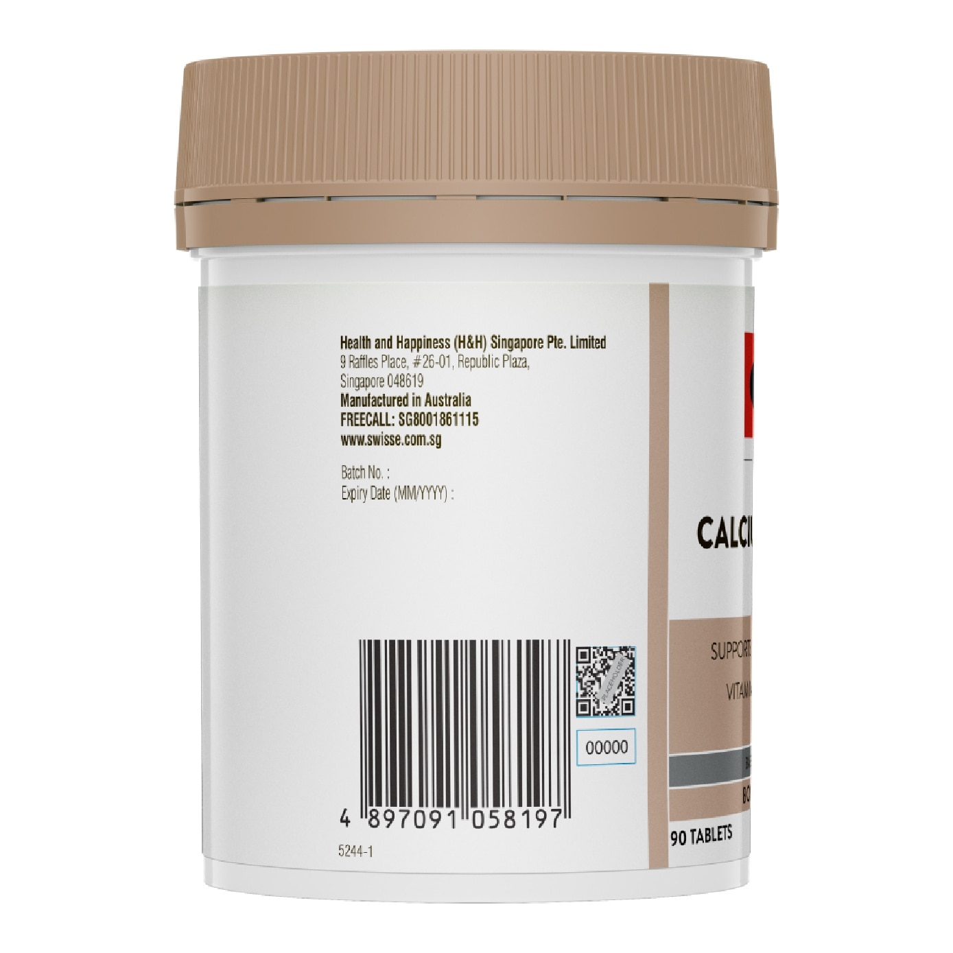 Ultiboost Calcium + Vitamin D Tablet 90s