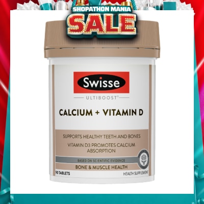 SWISSE - Ultiboost Calcium + Vitamin D Tablet 90s