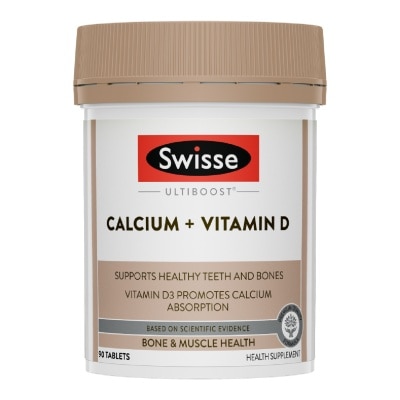 SWISSE - Ultiboost Calcium + Vitamin D Tablet 90s