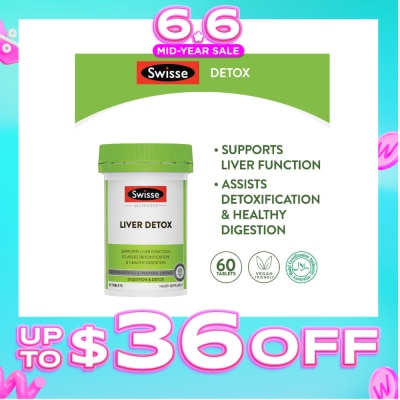 SWISSE - Ultiboost Liver Detox 60 Tablets