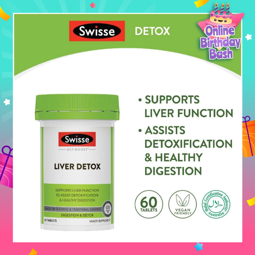 Ultiboost Liver Detox 60 Tablets