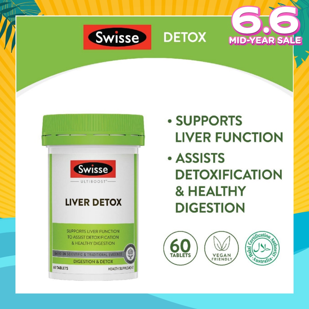 Ultiboost Liver Detox 60 Tablets
