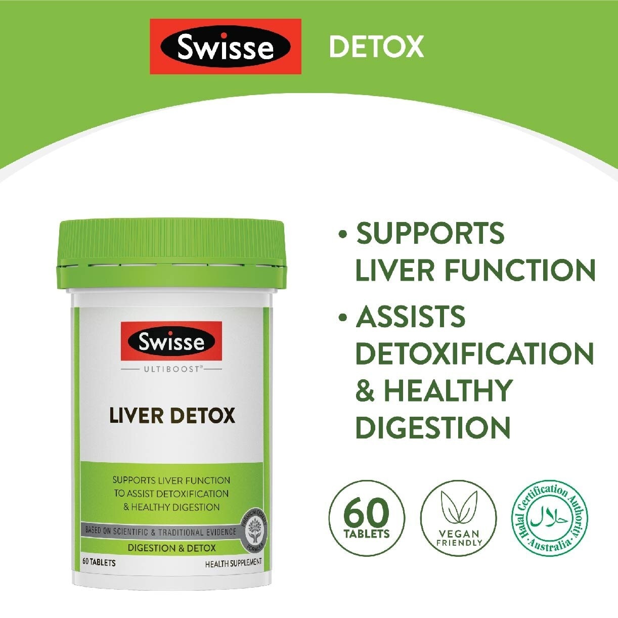 Ultiboost Liver Detox 60 Tablets