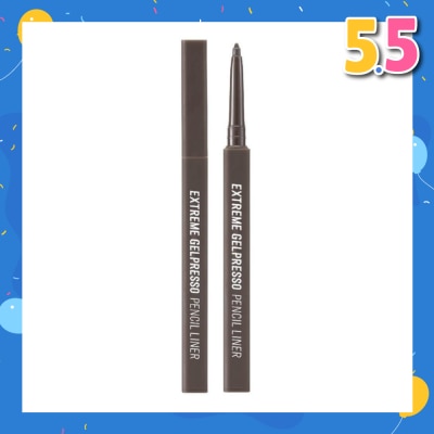 CLIO Extreme Gelpresso Pencil Liner 004 Gray Brown 3.5g