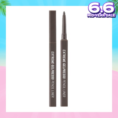 CLIO Extreme Gelpresso Pencil Liner 004 Gray Brown 3.5g