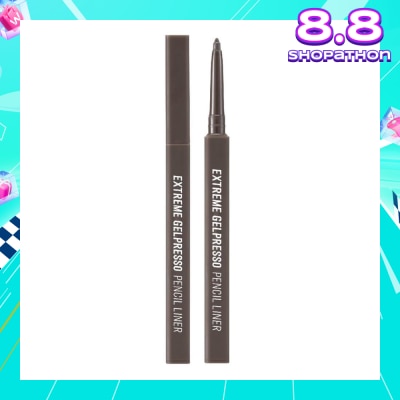 CLIO Extreme Gelpresso Pencil Liner 004 Gray Brown 3.5g