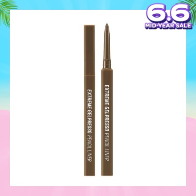 CLIO Extreme Gelpresso Pencil Liner 005 Mute Brown 3.5g