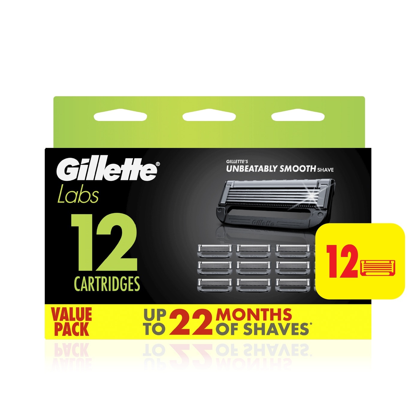 Labs Razor Blade Cartridge Refills 12s