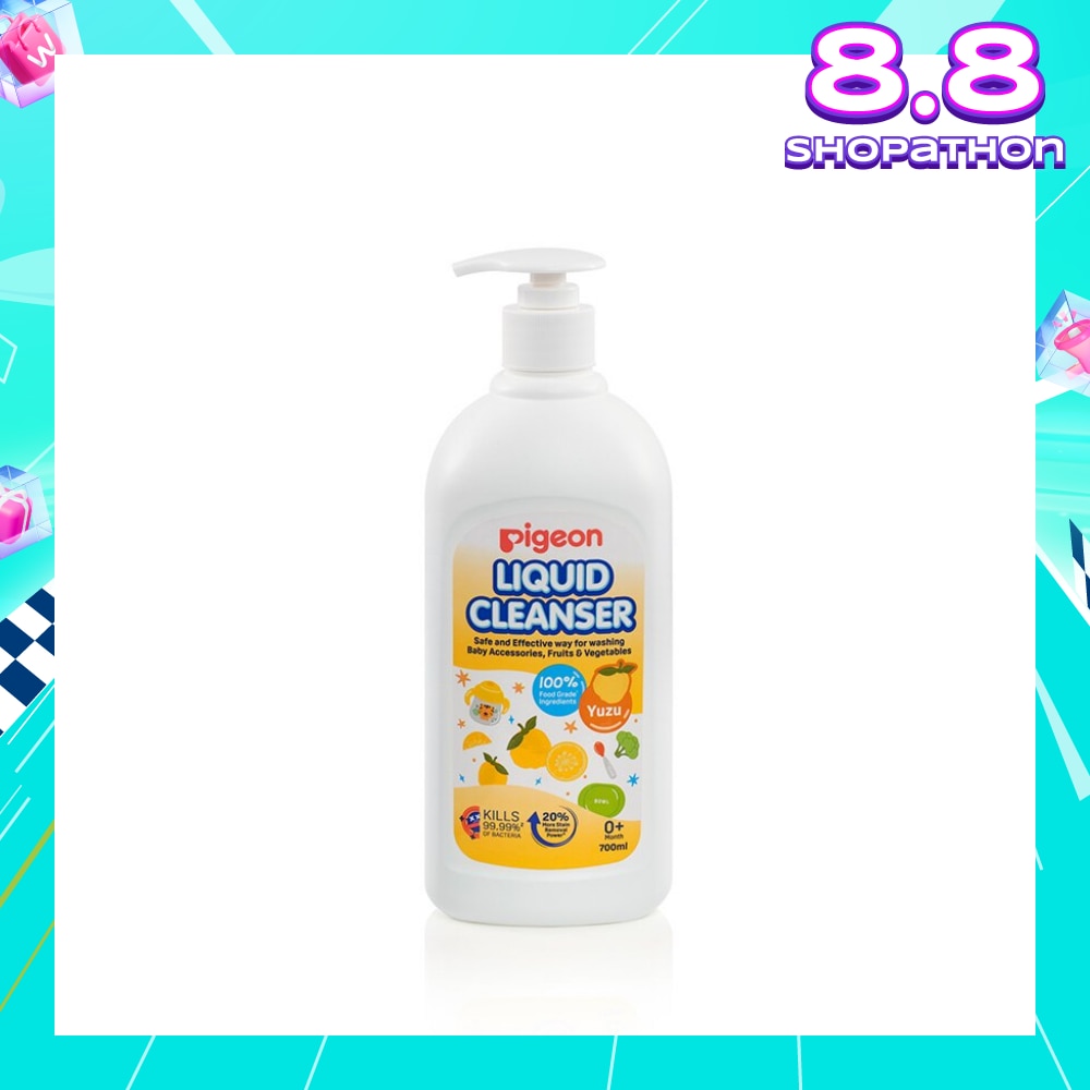 Liquid Cleanser Yuzu (Kills 99.99% Bacteria + Suitable Use for 0+ Month onwards) 700ml