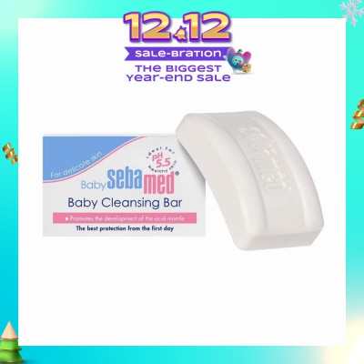 SEBAMED Baby Cleansing Bar (100% Soap & Alkaki-Free) 100g