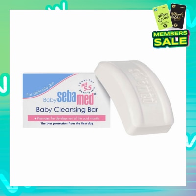 SEBAMED Baby Cleansing Bar (100% Soap & Alkaki-Free) 100g