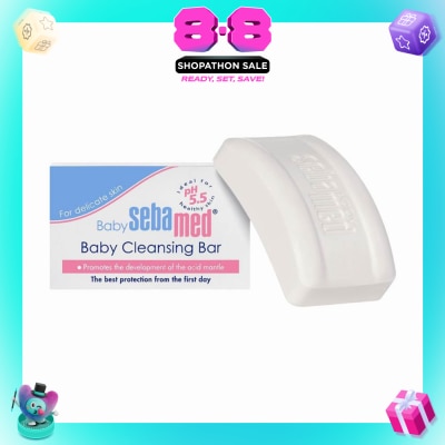 SEBAMED - Baby Cleansing Bar (100% Soap & Alkaki-Free) 100g