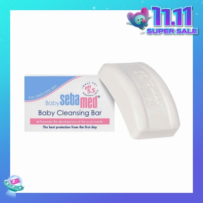 SEBAMED Baby Cleansing Bar (100% Soap & Alkaki-Free) 100g