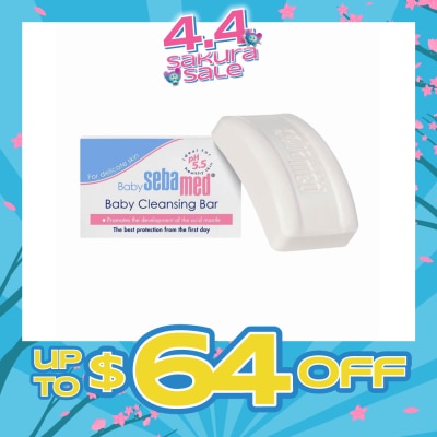 SEBAMED - Baby Cleansing Bar (100% Soap & Alkaki-Free) 100g
