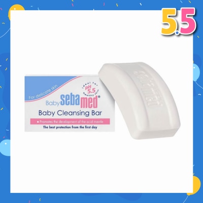 SEBAMED Baby Cleansing Bar (100% Soap & Alkaki-Free) 100g