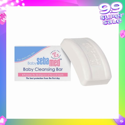 SEBAMED Baby Cleansing Bar (100% Soap & Alkaki-Free) 100g
