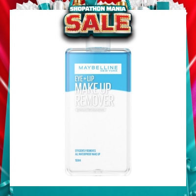 MAYBELLINE - Jumbo Lip and Eye Makeup Remover 150ml