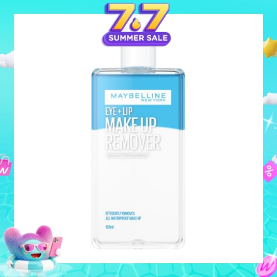 MAYBELLINE - Jumbo Lip and Eye Makeup Remover 150ml